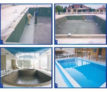BÜYÜK HACİMLİ BETON YÜZEY HAVUZ UYGULAMA DETAYI